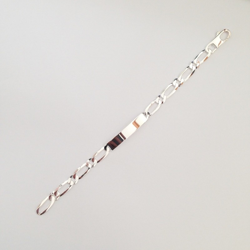 Gourmette Identité Argent 925