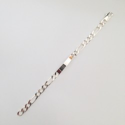 Gourmette Identité Argent 925