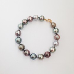 Bracelet de Perles Noires...