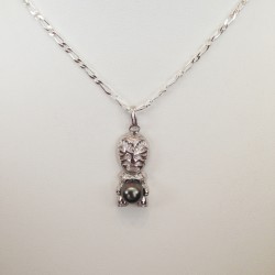 Pendentif TIKI en Argent...