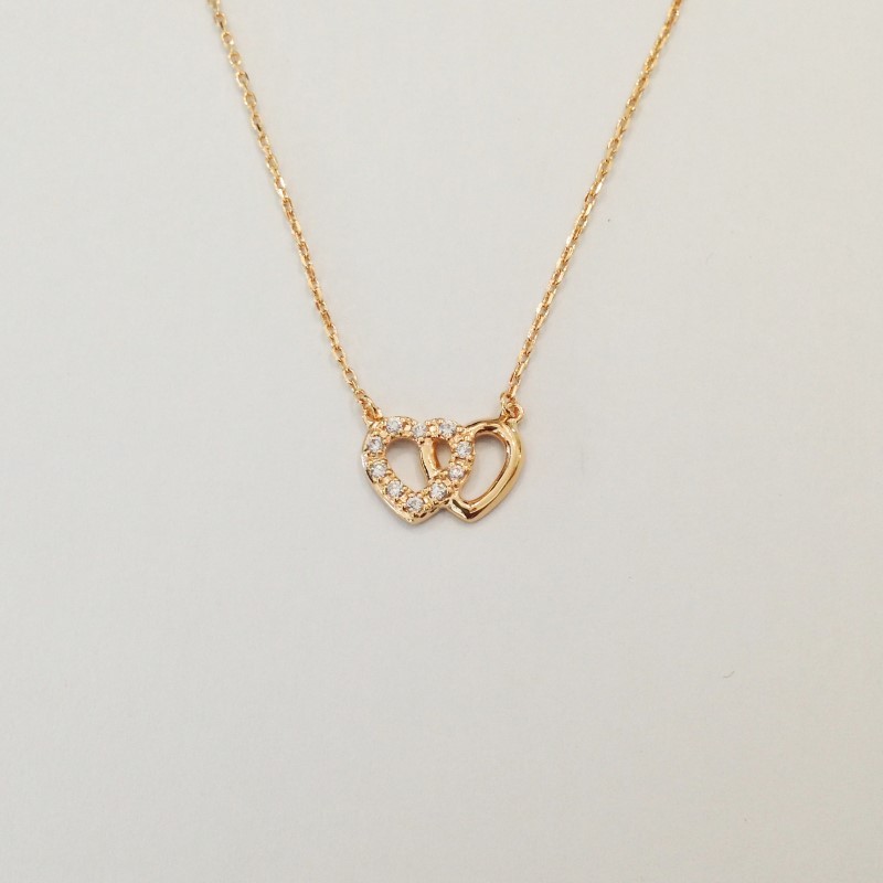 Collier Double Coeurs