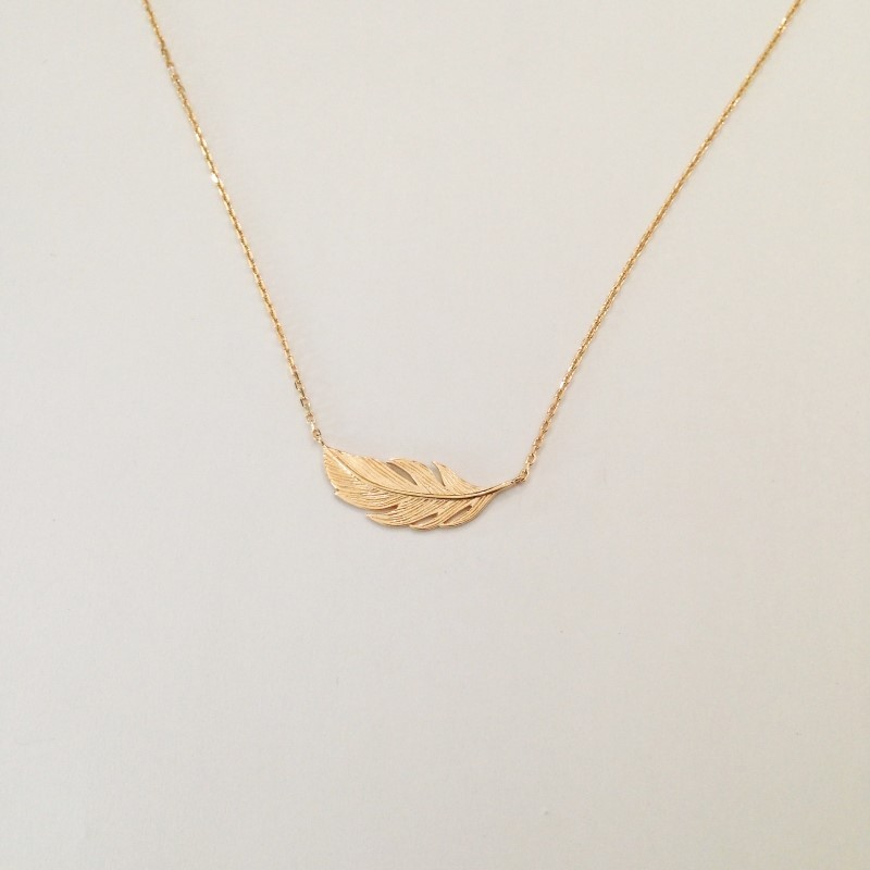 Collier Plume